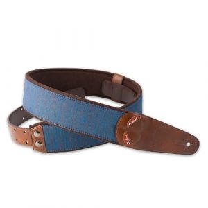 RightOn Mojo 系列 – Boxeo Blue 吉他背帶