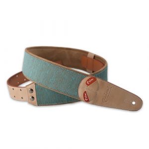 RightOn Mojo 系列 – Boxeo Teal 吉他背帶