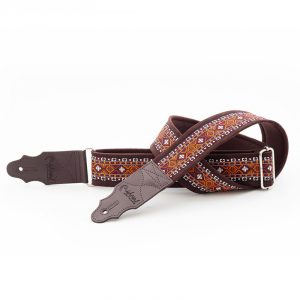 RightOn Standard Plus 系列 – Altamont Brown 吉他背帶